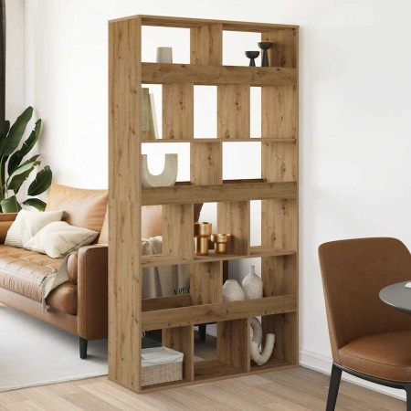 Estantería madera de ingeniería roble artisan 100x33x187,5 cm en Librerías y estanterías | Comprar online en Foru.es