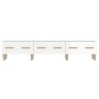 Mueble de TV madera contrachapada blanco brillo 150x34,5x30 cm de vidaXL, Muebles TV - Ref: Foro24-812642, Precio: 93,74 €, D...