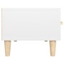 Mueble de TV madera contrachapada blanco brillo 150x34,5x30 cm de vidaXL, Muebles TV - Ref: Foro24-812642, Precio: 93,74 €, D...