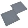 Fallschutz aus Gummifliesen, 18 Stück, grau, 50 x 50 x 3 cm von vidaXL, Böden und Teppiche - Ref: Foro24-3096597, Preis: 266,...