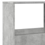 Estantería de madera ingeniería gris hormigón 100x33x155,5 cm en Librerías y estanterías | Comprar online en Foru.es