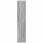 Estantería madera de ingeniería gris Sonoma 100x33x155,5 cm en Librerías y estanterías | Comprar online en Foru.es