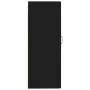 Armario colgante madera de ingeniería negro 35x34x90 cm de vidaXL, Taquillas y armarios de almacenamiento - Ref: Foro24-81247...