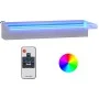 Fuente cascada con LED RGB acero inoxidable 45 cm de vidaXL, Fuentes y cascadas - Ref: Foro24-151409, Precio: 129,46 €, Descu...