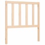 Estructura de cama con cabecero madera maciza 90x200 cm de vidaXL, Camas y somieres - Ref: Foro24-3193841, Precio: 88,06 €, D...