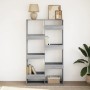 Estantería madera de ingeniería gris Sonoma 100x33x175 cm en Librerías y estanterías | Comprar online en Foru.es