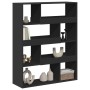 Separador de ambientes madera ingeniería negro 100x33x125,5 cm en Librerías y estanterías | Comprar online en Foru.es