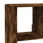 Separador de ambientes madera roble ahumado 100x33x125,5 cm en Librerías y estanterías | Comprar online en Foru.es