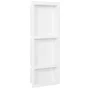 Shower niche with 3 matte gray compartments 41x99x9 cm by vidaXL, Shower walls and screens - Ref: Foro24-151399, Price: 120,5...