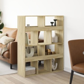 Separador de ambientes madera roble Sonoma 100x33x125,5 cm en Librerías y estanterías | Comprar online en Foru.es