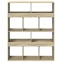 Separador de ambientes madera roble Sonoma 100x33x125,5 cm en Librerías y estanterías | Comprar online en Foru.es