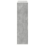 Separador de ambientes madera gris hormigón 100x33x125,5 cm en Librerías y estanterías | Comprar online en Foru.es