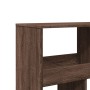 Separador de ambientes madera marrón roble 100x33x125,5 cm en Librerías y estanterías | Comprar online en Foru.es