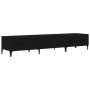Mueble de TV madera contrachapada negro 150x34,5x30 cm de vidaXL, Muebles TV - Ref: Foro24-812646, Precio: 72,76 €, Descuento: %