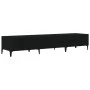 Mueble de TV madera contrachapada negro 150x34,5x30 cm de vidaXL, Muebles TV - Ref: Foro24-812646, Precio: 72,09 €, Descuento: %