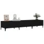 Mueble de TV madera contrachapada negro 150x34,5x30 cm de vidaXL, Muebles TV - Ref: Foro24-812646, Precio: 72,09 €, Descuento: %