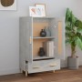 Aparador de madera contrachapada gris hormigón 70x31x115 cm de vidaXL, Aparadores - Ref: Foro24-812568, Precio: 78,21 €, Desc...