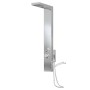 Sistema de panel de ducha acero inoxidable cuadrado de vidaXL, Boquillas de chorro para bañeras y duchas - Ref: Foro24-151414...