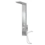 Sistema de panel de ducha acero inoxidable cuadrado de vidaXL, Boquillas de chorro para bañeras y duchas - Ref: Foro24-151414...