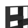 Separador de ambientes madera ingeniería negro 100x33x115 cm en Librerías y estanterías | Comprar online en Foru.es