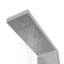Sistema de panel de ducha acero inoxidable cuadrado de vidaXL, Boquillas de chorro para bañeras y duchas - Ref: Foro24-151414...