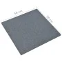 Losetas de goma protección de caídas 24 uds gris 50x50x3 cm de vidaXL, Suelos y moquetas - Ref: Foro24-3096598, Precio: 402,9...