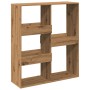 Separador de ambientes madera roble artisian 100x33x115 cm en Librerías y estanterías | Comprar online en Foru.es