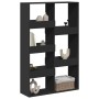 Separador de ambientes madera ingeniería negro 100x33x155,5 cm en Librerías y estanterías | Comprar online en Foru.es