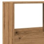 Separador de ambientes madera roble artisian 100x33x155,5 cm en Librerías y estanterías | Comprar online en Foru.es