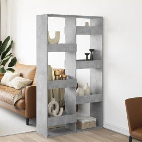 Separador de ambientes madera gris hormigón 100x33x175 cm en Librerías y estanterías | Comprar online en Foru.es