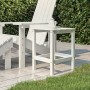 Mesa de jardín Adirondack HDPE blanca 38x38x46 cm de vidaXL, Mesas de jardín - Ref: Foro24-318641, Precio: 66,78 €, Descuento: %