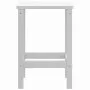 Mesa de jardín Adirondack HDPE blanca 38x38x46 cm de vidaXL, Mesas de jardín - Ref: Foro24-318641, Precio: 55,89 €, Descuento: %
