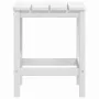 Mesa de jardín Adirondack HDPE blanca 38x38x46 cm de vidaXL, Mesas de jardín - Ref: Foro24-318641, Precio: 55,89 €, Descuento: %