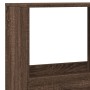 Separador de ambientes madera marrón roble 100x33x175 cm en Librerías y estanterías | Comprar online en Foru.es