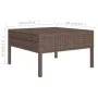 Set muebles de jardín 8 pzas y cojines ratán sintético marrón de vidaXL, Conjuntos de jardín - Ref: Foro24-3094327, Precio: 5...
