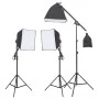 Kit de estudio fotográfico con set de luces de vidaXL, Flashes e iluminaciones de estudio - Ref: Foro24-3094676, Precio: 185,...