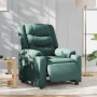 Sillón reclinable eléctrico tela verde oscuro en Sillones | Comprar online en Foru.es