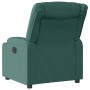 Sillón reclinable eléctrico tela verde oscuro en Sillones | Comprar online en Foru.es