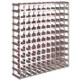 Weinregal für 120 Flaschen aus massivem braunem Kiefernholz von vidaXL, Weinregale - Ref: Foro24-340895, Preis: 210,90 €, Rab...