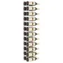 Wall wine rack for 24 white iron bottles by vidaXL, Wine racks - Ref: Foro24-340883, Price: 48,10 €, Discount: %