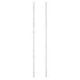 Wall wine rack for 24 white iron bottles by vidaXL, Wine racks - Ref: Foro24-340883, Price: 48,10 €, Discount: %