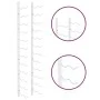 Wall wine rack for 24 white iron bottles by vidaXL, Wine racks - Ref: Foro24-340883, Price: 48,10 €, Discount: %