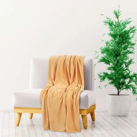 Manta de poliéster color desert mist 130x170 cm de vidaXL, Mantas - Ref: Foro24-136272, Precio: 18,68 €, Descuento: %