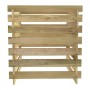 Compostador de listones madera pino impregnada 90x90x90 cm de vidaXL, Compostadores - Ref: Foro24-318377, Precio: 55,18 €, De...