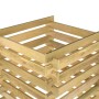 Compostador de listones madera pino impregnada 90x90x90 cm de vidaXL, Compostadores - Ref: Foro24-318377, Precio: 55,18 €, De...