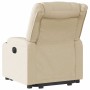 Sillón eléctrico reclinable elevable de tela color crema en Sillones | Comprar online en Foru.es