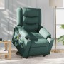 Sillón masaje eléctrico reclinable elevable tela verde oscuro en Sillones | Comprar online en Foru.es