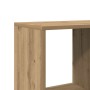 Estantería madera de ingeniería roble artisian 137,5x29x137,5cm en Librerías y estanterías | Comprar online en Foru.es
