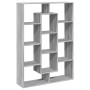 Estantería madera de ingeniería gris Sonoma 102x29x143 cm en Librerías y estanterías | Comprar online en Foru.es