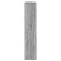 Estantería madera de ingeniería gris Sonoma 102x29x143 cm en Librerías y estanterías | Comprar online en Foru.es